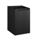 NOVA BLACK 81-40-1DK kúpeľňová skrinka s košom 40 cm
