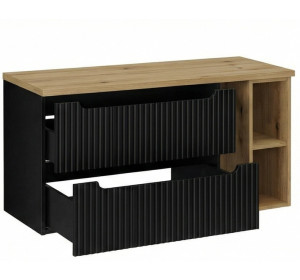 NOVA BLACK 82-100-B2-DE skrinka pod umývadlo 100 cm