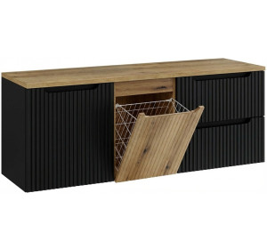 NOVA BLACK 82-160-B1-DE skrinka pod umývadlo 160 cm