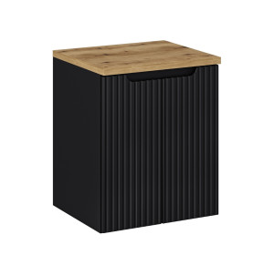 NOVA BLACK 82-50-2D-DD skrinka pod umývadlo 50 cm