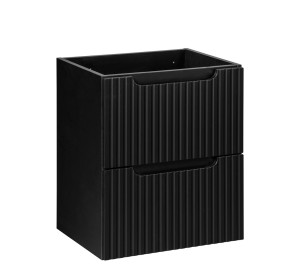 NOVA BLACK 82-50-2S skrinka pod umývadlo 50 cm
