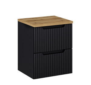 NOVA BLACK 82-50-2S-DD skrinka pod umývadlo 50 cm