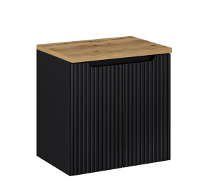 NOVA BLACK 82-60-2D-DD skrinka pod umývadlo 60 cm