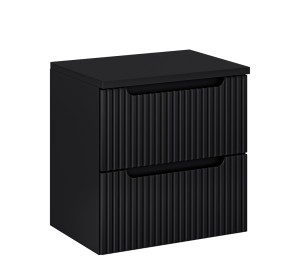 NOVA BLACK 82-60-2S-DC skrinka pod umývadlo 60 cm