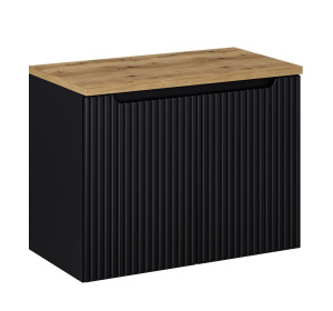 NOVA BLACK 82-80-2D-DD skrinka pod umývadlo 80 cm