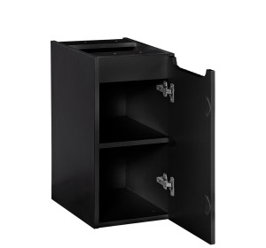 NOVA BLACK 81-30-1D úzka závesná skrinka 30 cm