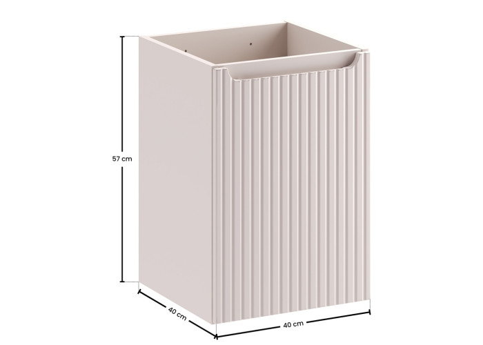 NOVA CASHMERE 81-40-1D úzka závesná skrinka 40 cm