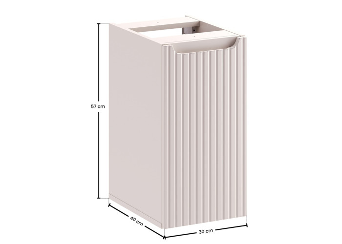 NOVA CASHMERE 81-30-39-C skrinka s výsuvom 30 cm