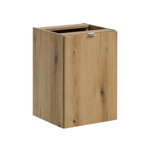 NOVA dub 81-40-1DK kúpeľňová skrinka s košom 40 cm