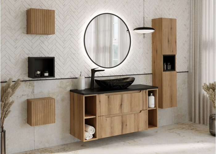 NOVA dub evoke 82-50-2S-DE skrinka pod umývadlo 50 cm