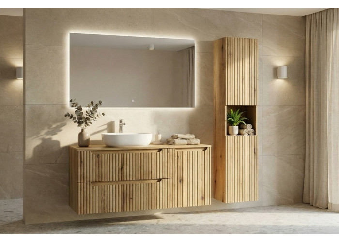 NOVA dub evoke 82-50-2S-DE skrinka pod umývadlo 50 cm