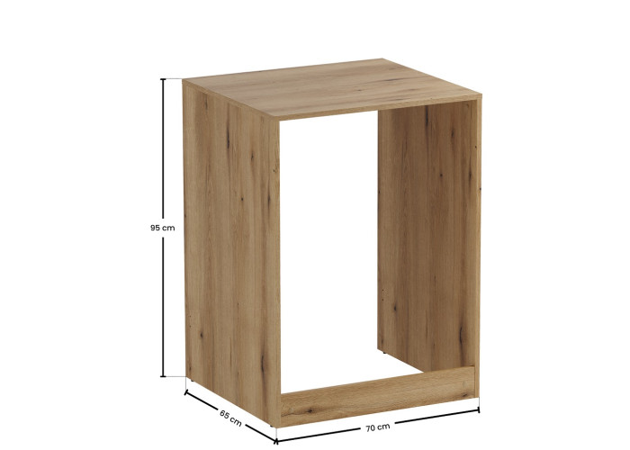 NOVA dub evoke 81-70-65, skrinka nad práčku