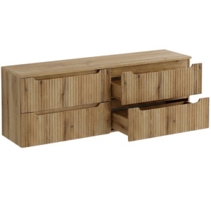 NOVA dub evoke 82-160-1 skrinka pod umývadlo 160 cm