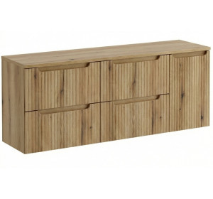 NOVA dub evoke 82-160-2 skrinka pod umývadlo 160 cm