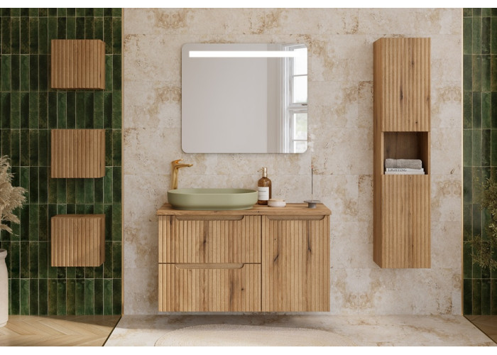 NOVA dub evoke 82-50-2S-DE skrinka pod umývadlo 50 cm