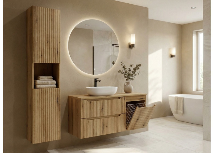 NOVA dub evoke 82-50-2S-DE skrinka pod umývadlo 50 cm