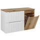 NOVA WHITE 82-100-W3-DE skrinka s výklopným košom 100 cm NOVA WHITE 82-100-W3-DE skrinka s výklopným košom 100 cm