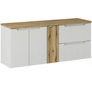 NOVA WHITE 82-140-W1-DE skrinka pod umývadlo 140 cm