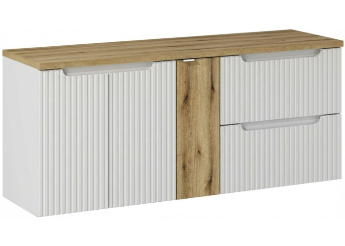 NOVA WHITE 82-140-W1-DE skrinka pod umývadlo 140 cm