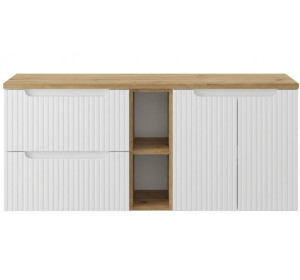 NOVA WHITE 82-140-W2-DE skrinka pod umývadlo 140 cm