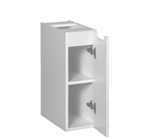 NOVA WHITE 81-20-1D úzka závesná skrinka 20 cm