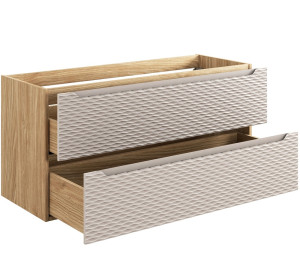 OCEAN Beige 82-120-2S skrinka pod umývadlo 120 cm