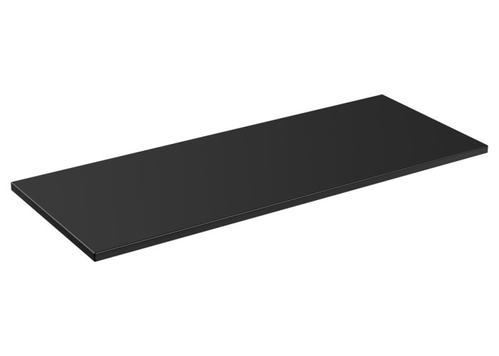 Doska pod umývadlo 140x46 cm Čierna matná