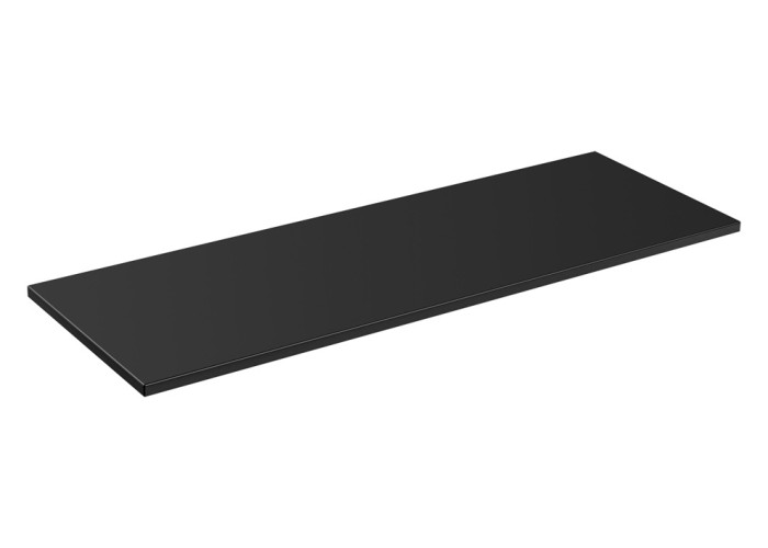 Doska pod umývadlo 160x46 cm Čierna matná