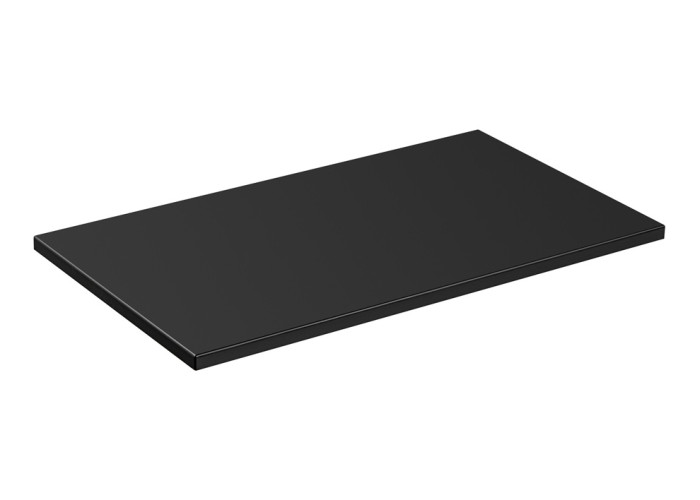 Doska pod umývadlo 80x46 cm Čierna matná