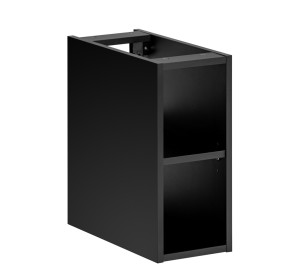 SANTA FE black 81-01, regál do kúpelne