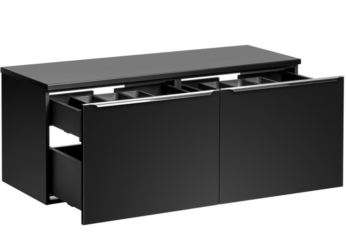 SANTA FE black 82-120-DC skrinka pod umývadlo 120 cm