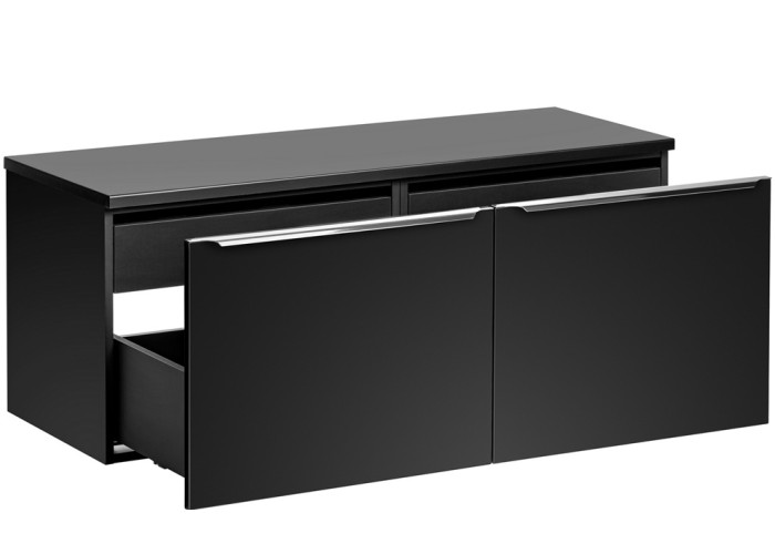 SANTA FE black 82-120-DC skrinka pod umývadlo 120 cm