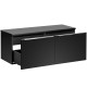 SANTA FE black 82-120-DC skrinka pod umývadlo 120 cm