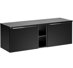 SANTA FE black 82-140-DC skrinka pod umývadlo 140 cm