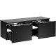 SANTA FE black 82-140-DC skrinka pod umývadlo 140 cm