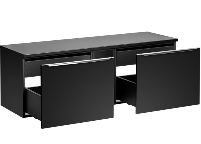 SANTA FE black 82-140-DC skrinka pod umývadlo 140 cm