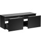 SANTA FE black 82-140-DC skrinka pod umývadlo 140 cm