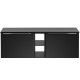 SANTA FE black 82-140-DC skrinka pod umývadlo 140 cm