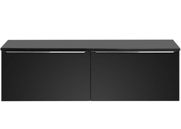 SANTA FE black 82-160-DC skrinka pod umývadlo 160 cm