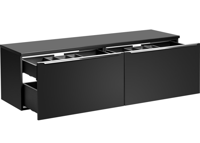 SANTA FE black 82-160-DC skrinka pod umývadlo 160 cm