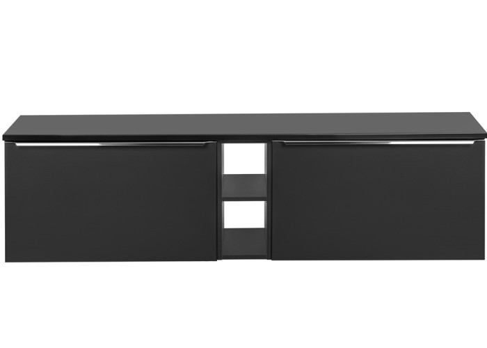 SANTA FE black 82-180-DC skrinka pod umývadlo 180 cm