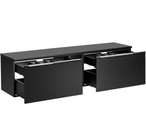 SANTA FE black 82-180-DC skrinka pod umývadlo 180 cm SANTA FE black 82-180-DC skrinka pod umývadlo 180 cm