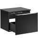 SANTA FE black 82-60-2S-DC skrinka pod umývadlo 60 cm