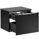 SANTA FE black 82-60-2S-DC skrinka pod umývadlo 60 cm