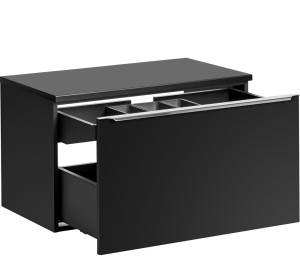 SANTA FE black 82-80-2S-DC skrinka pod umývadlo 80 cm SANTA FE black 82-80-2S-DC skrinka pod umývadlo 80 cm