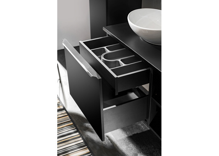 SANTA FE black 82-60-B-2S skrinka pod umývadlo 60 cm