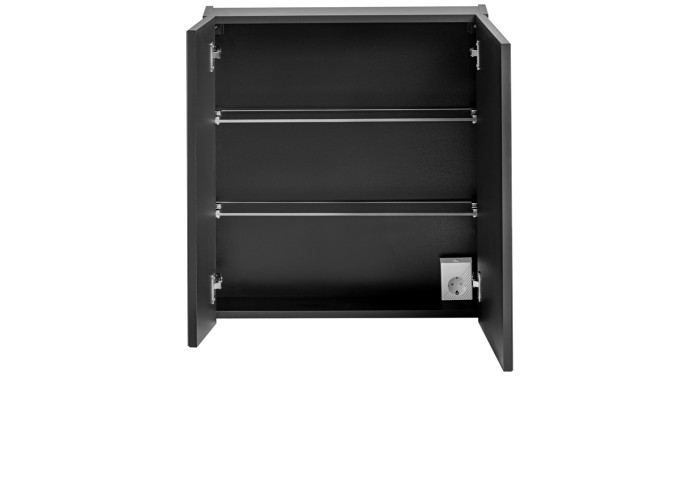 SANTA FE black 84-60-2D skrinka so zrkadlom 60 cm