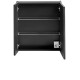 SANTA FE black 84-60-2D skrinka so zrkadlom 60 cm