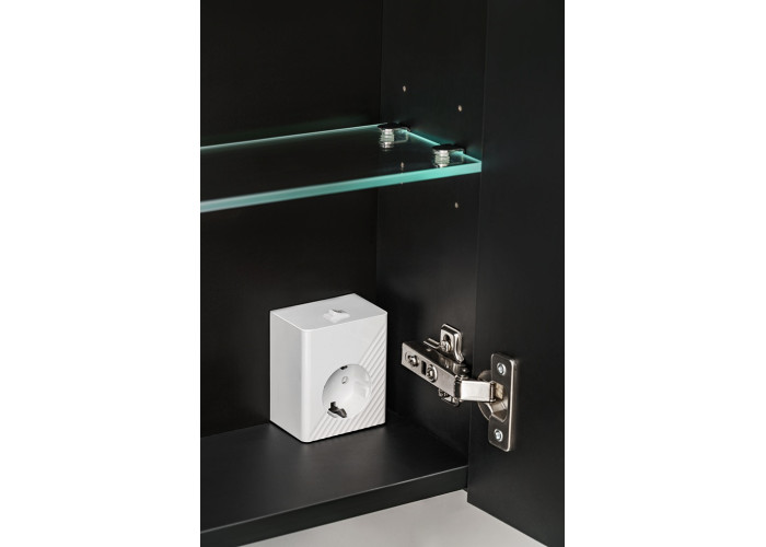 SANTA FE black 84-60-2D skrinka so zrkadlom 60 cm