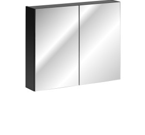 SANTA FE black 84-80-2D skrinka so zrkadlom 80 cm